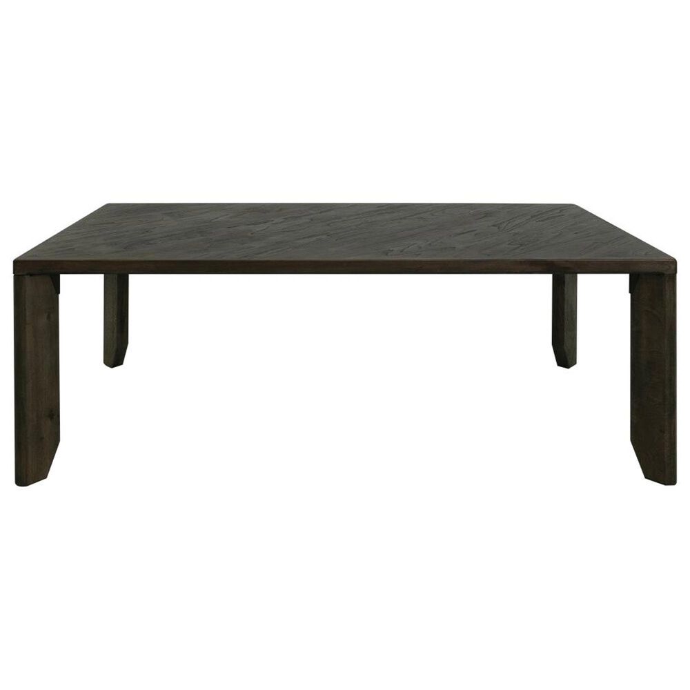 Fallridge Dark Teak Dining Table in Oil Black - Table Only, , large