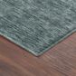 Dalyn Rug Company Soft Essentials Solid Teal 5" x 7"6" Indoor/Outdoor Area Rug, , large