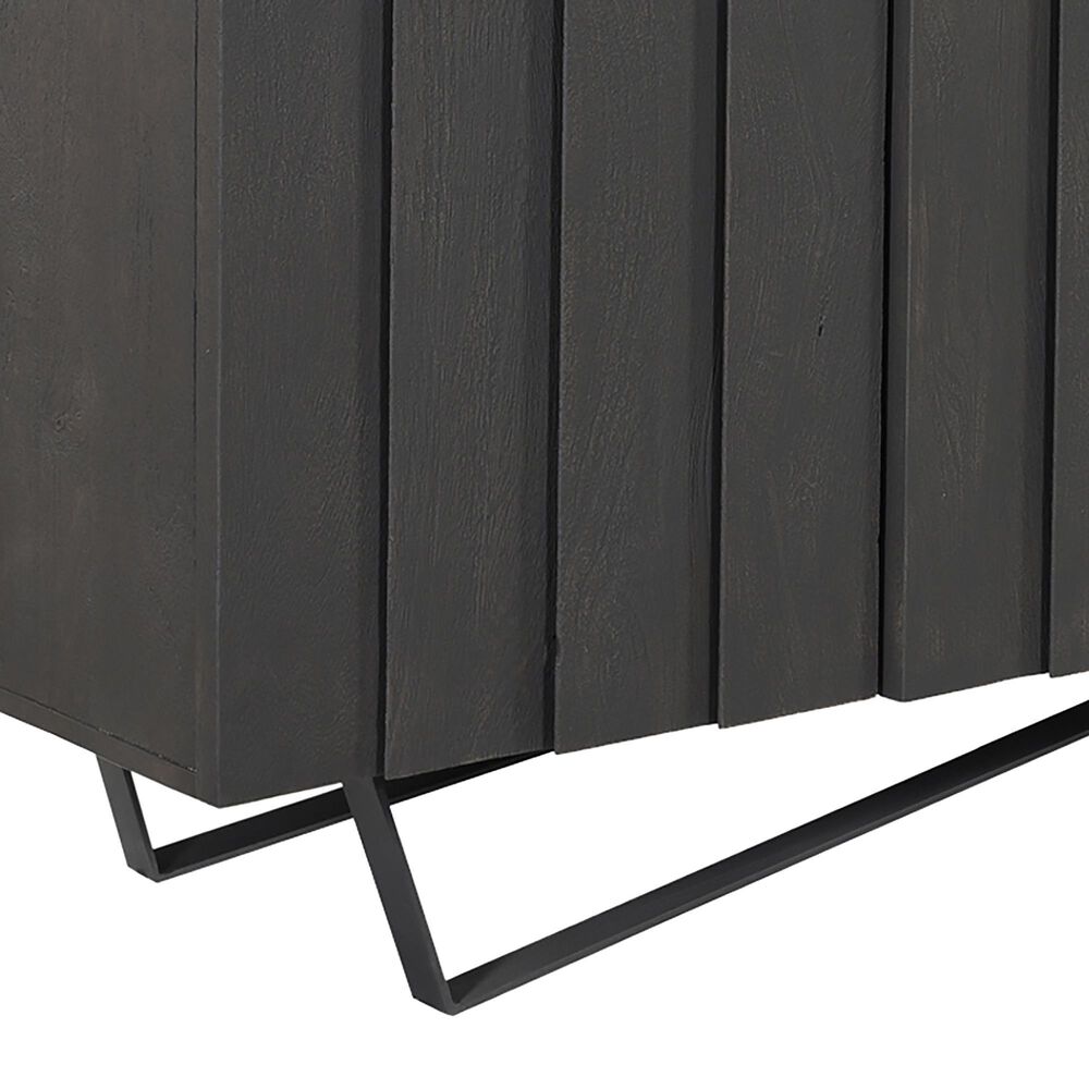 Moe&#39;s Home Collection Brolio Sideboard in Charcoal Grey and Black, , large