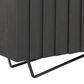 Moe"s Home Collection Brolio Sideboard in Charcoal Grey and Black, , large
