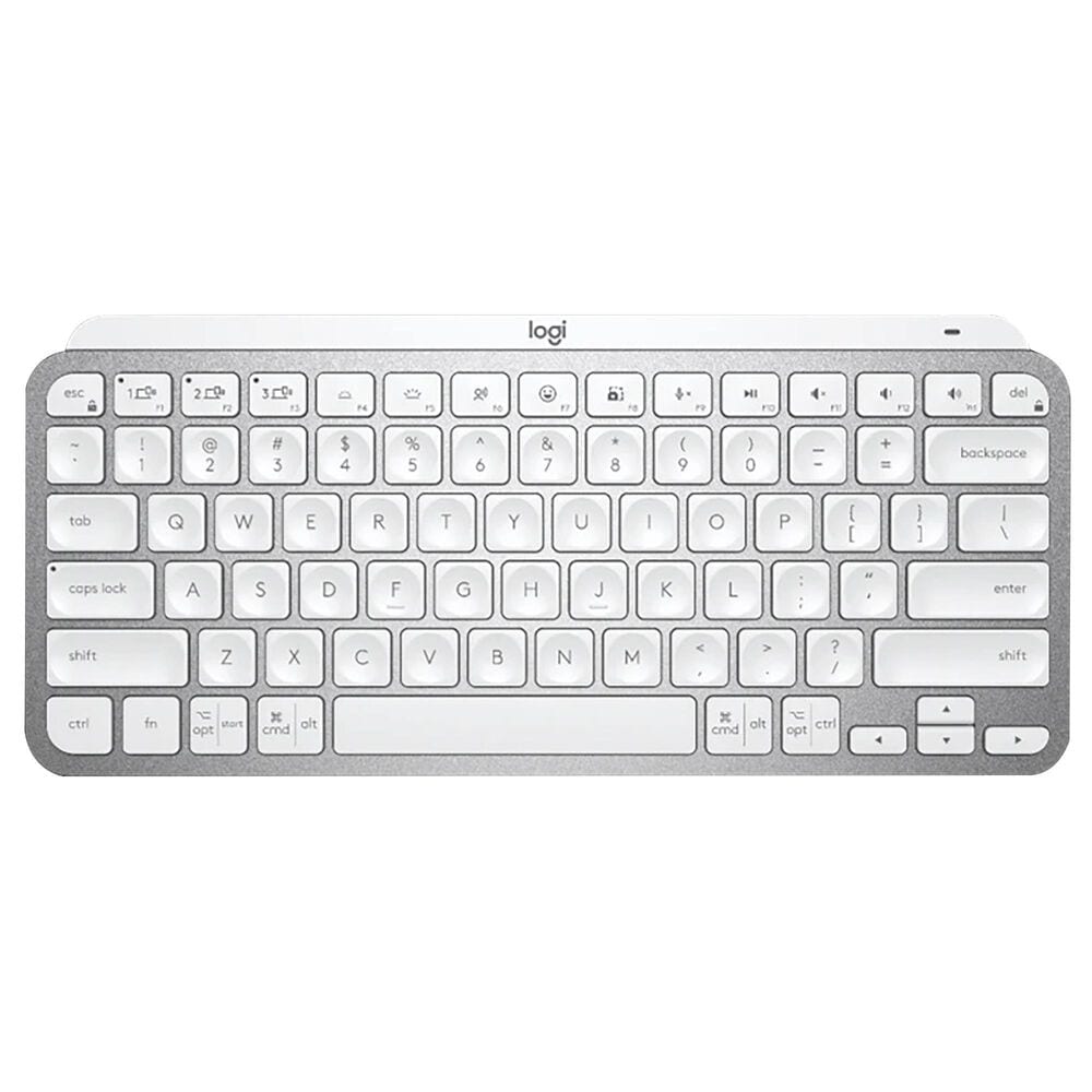 Logitech MX Keys Mini Wireless Keyboard in Pale Gray, , large