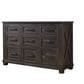 A-America Sun Valley 9 Drawer Dresser in Charcoal, , large