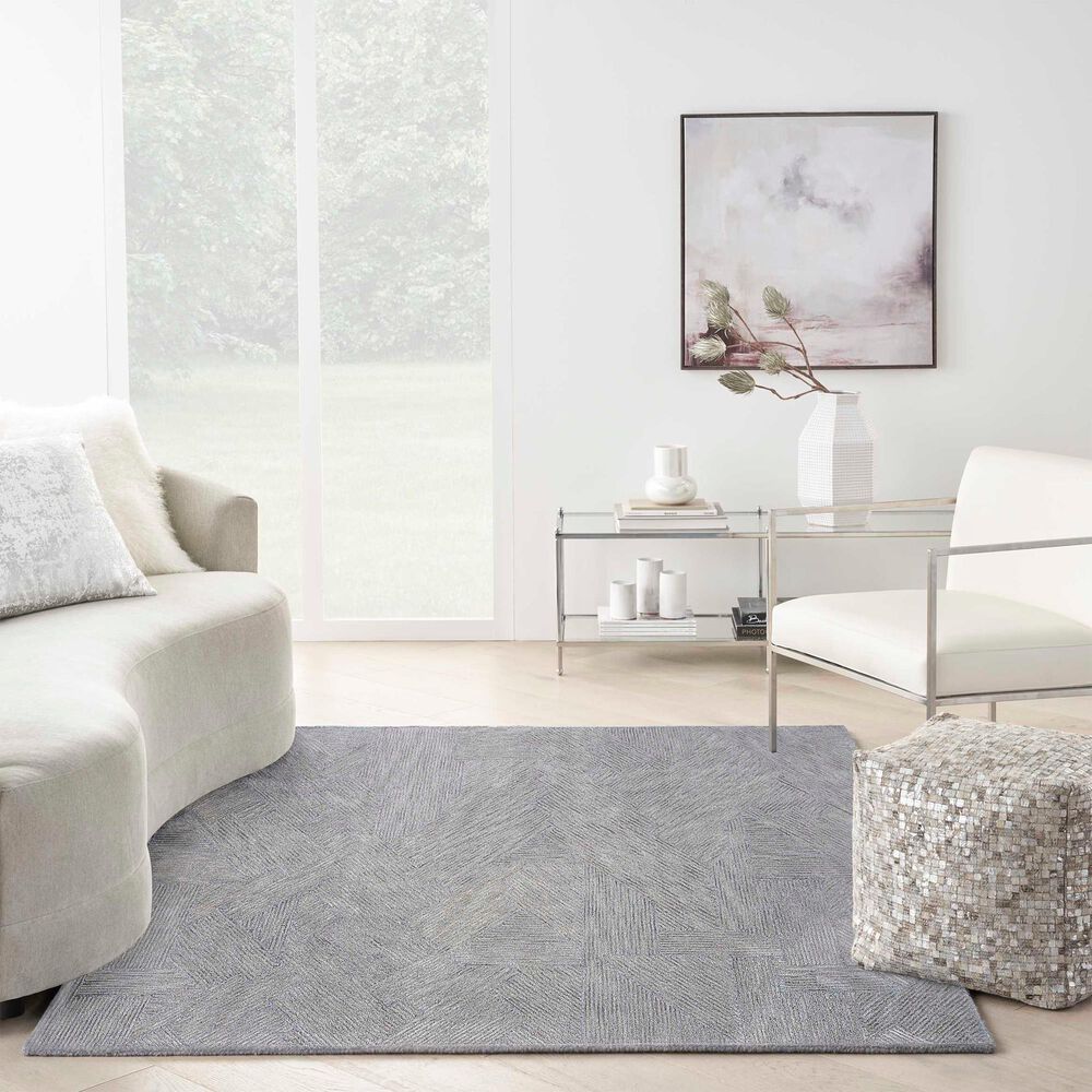 Nourison Ma30 Star 4&#39; x 6&#39; Slate Area Rug, , large