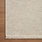 Amber Lewis x Loloi Malibu MAB-05 8"10" x 12"2" Ivory and Dove Indoor/Outdoor Area Rug, , large