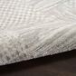 Nourison Glitz GLZ09 Silver and Grey 2"3" x 7"6" Runner, , large