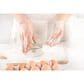 Mrs. Anderson"s 10-Piece Baking Round Cutters with Reusable Storage Container in Stainless Silver, , large