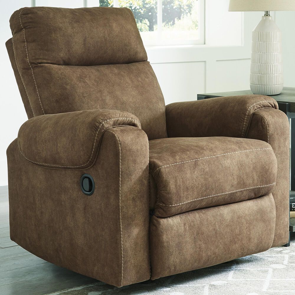 Ashley Edenwold Manual Rocker Recliner in Brindle, , large