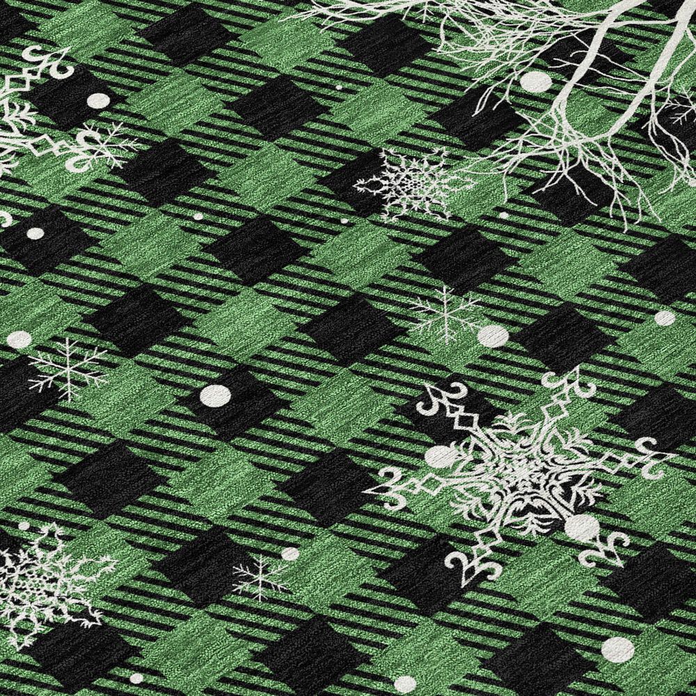 Dalyn Rug Company Wonderland WN32 1&#39;8&quot; x 2&#39;6&quot; Green Indoor/Outdoor Area Rug, , large