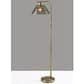 Adesso Zoe Floor Lamp in Antique Brass, , large