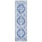 Momeni Karachi KAR-8 2"3" x 8" Blue Runner, , large