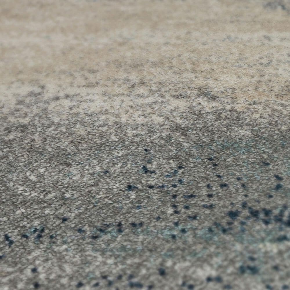Amer Rugs Yasmin 2&#39;6&quot; x 8&#39; Dark Blue and Gray Runner, , large