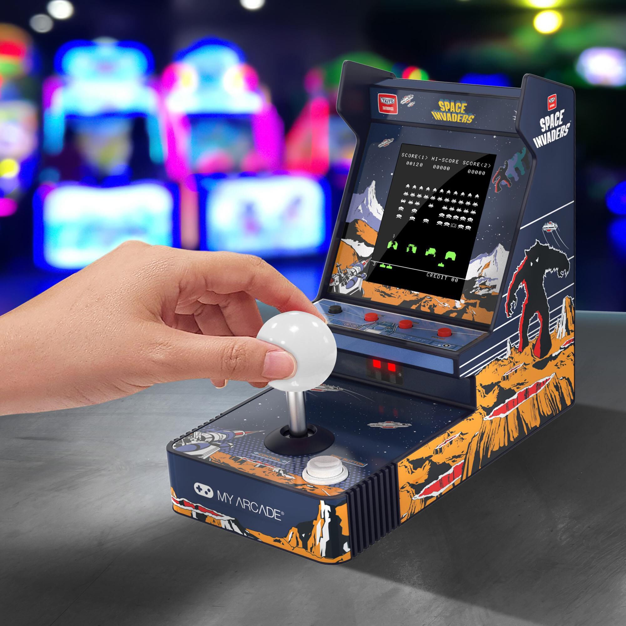 My Arcade Atari Space Invaders Joystick Player Handheld Gaming in