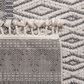 Safavieh Marrakesh MRK519 2"2" x 10" Ivory and Blue Runner, , large