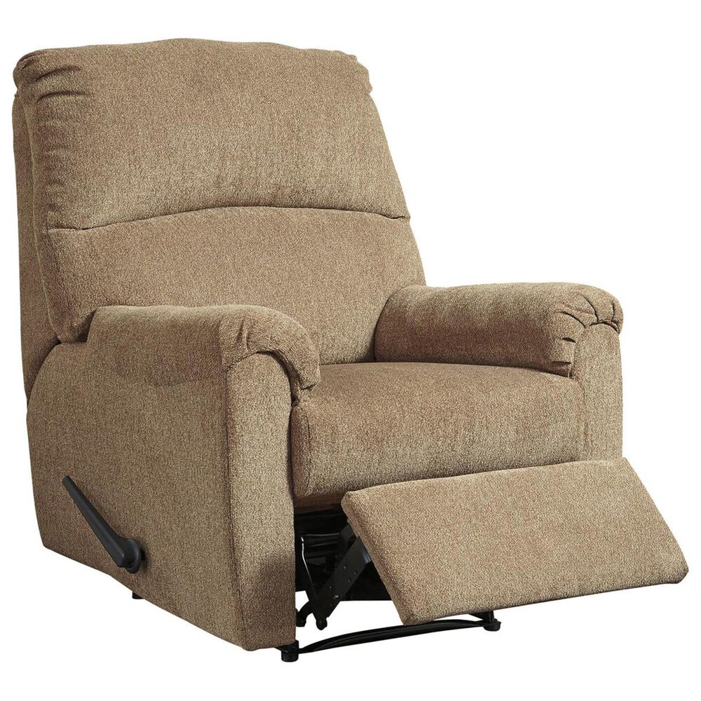 Ashley Nerviano Manual Zero Wall Recliner in Mocha, , large