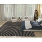 Nourison Twist Reversible 9" x 12" Black Indoor/Outdoor Area Rug, , large