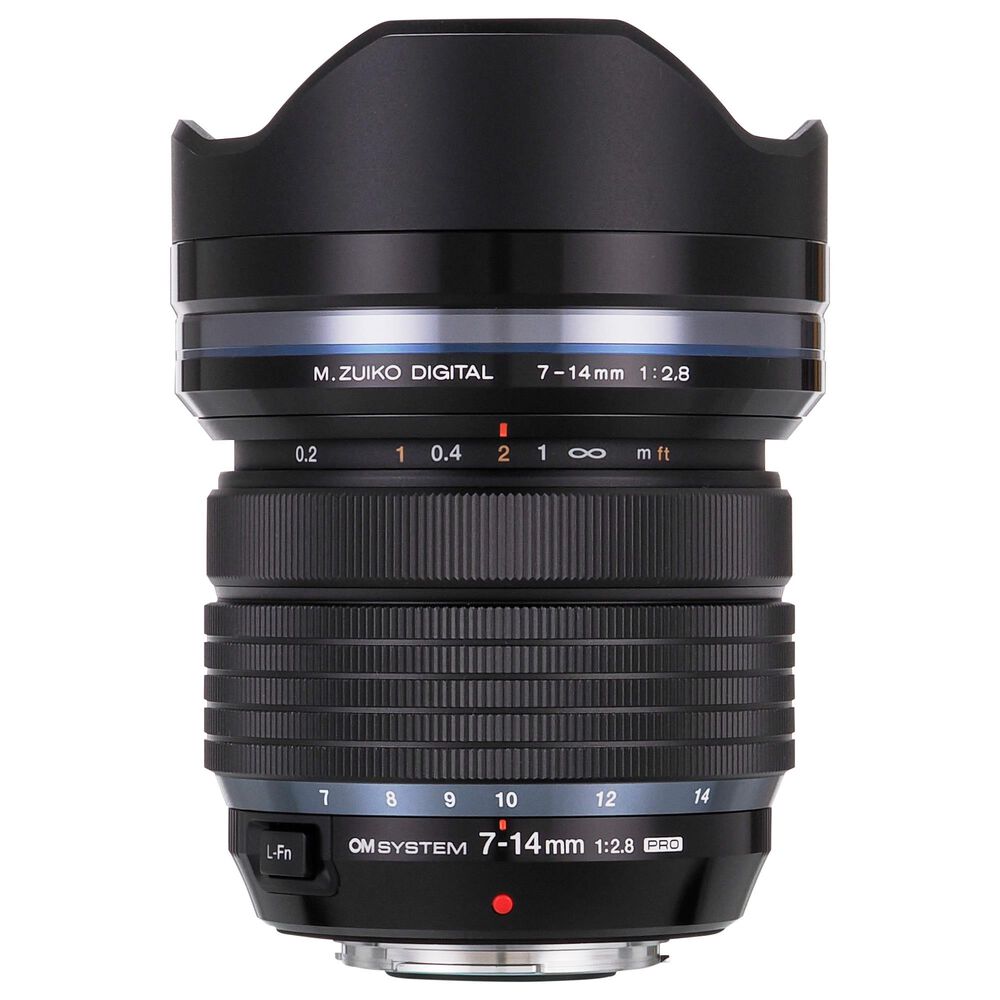 OM- System M.Zuiko Digital ED 7-14mm f/2.8 Pro Lens in Black, , large