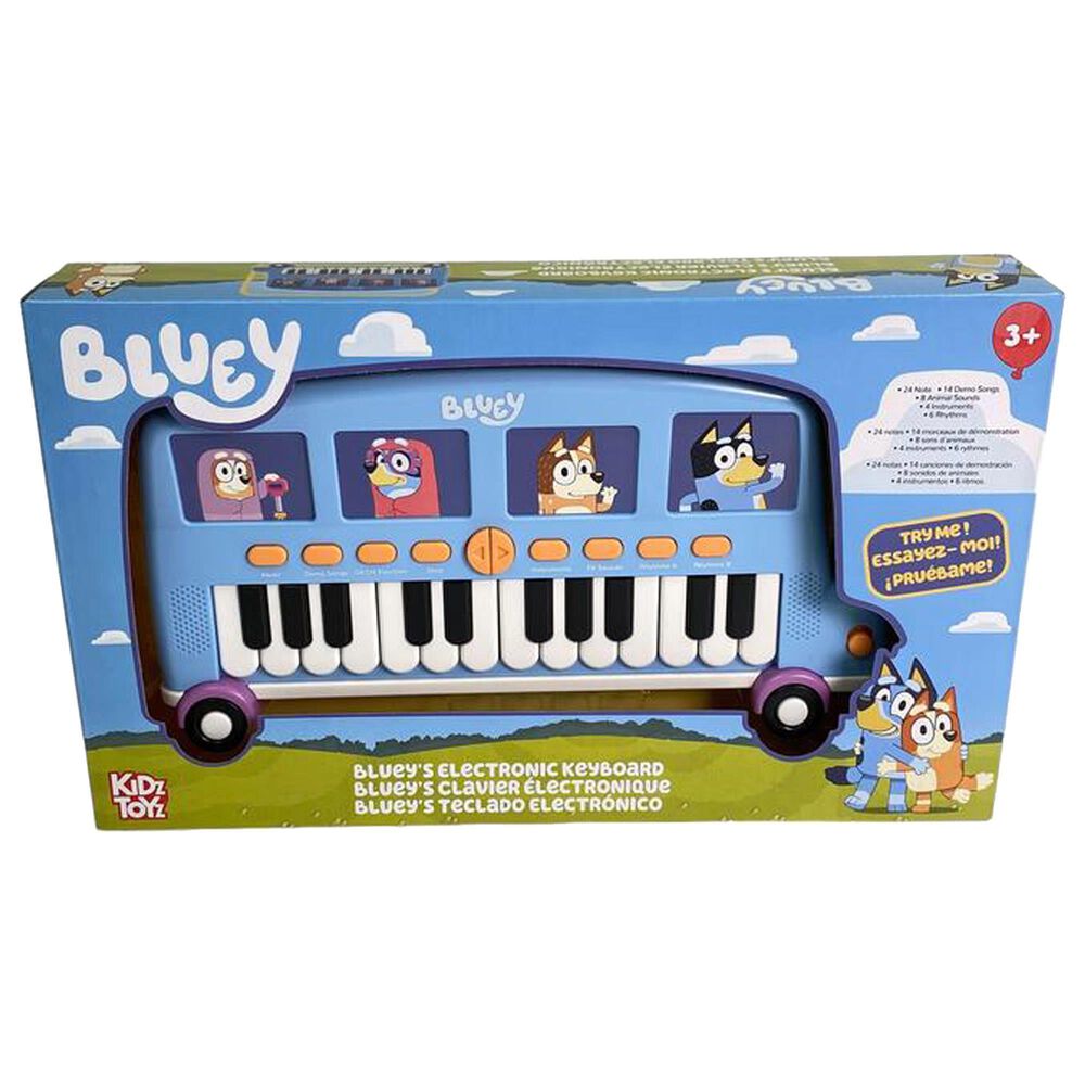 Bluey Bus Electronic Keyboard, , large