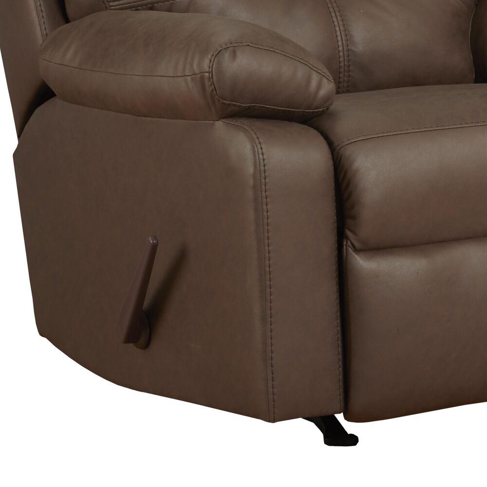 Arapahoe Home Tappa Manual Rocker Recliner in Shearling Mocha, , large