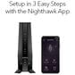 NETGEAR Nighthawk Multi Gigabit 2.7Gbps Cable Modem with Wi-Fi 6 Router, , large