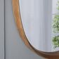 A&B Home Wayne 43" Curved Accent Wall Mirror in Brown, , large