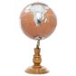 Maple and Jade 8" x 15" Globe in Silver, Copper and Natural Golden Brown, , large