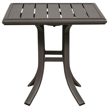 Winston Furniture Co 24" Square End Table in Weathered Teak, , large