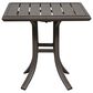 Winston Furniture Co 24" Square End Table in Weathered Teak, , large