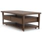 Riverside Furniture Delia 2-Drawer Cocktail Table in Nouveau Walnut, , large