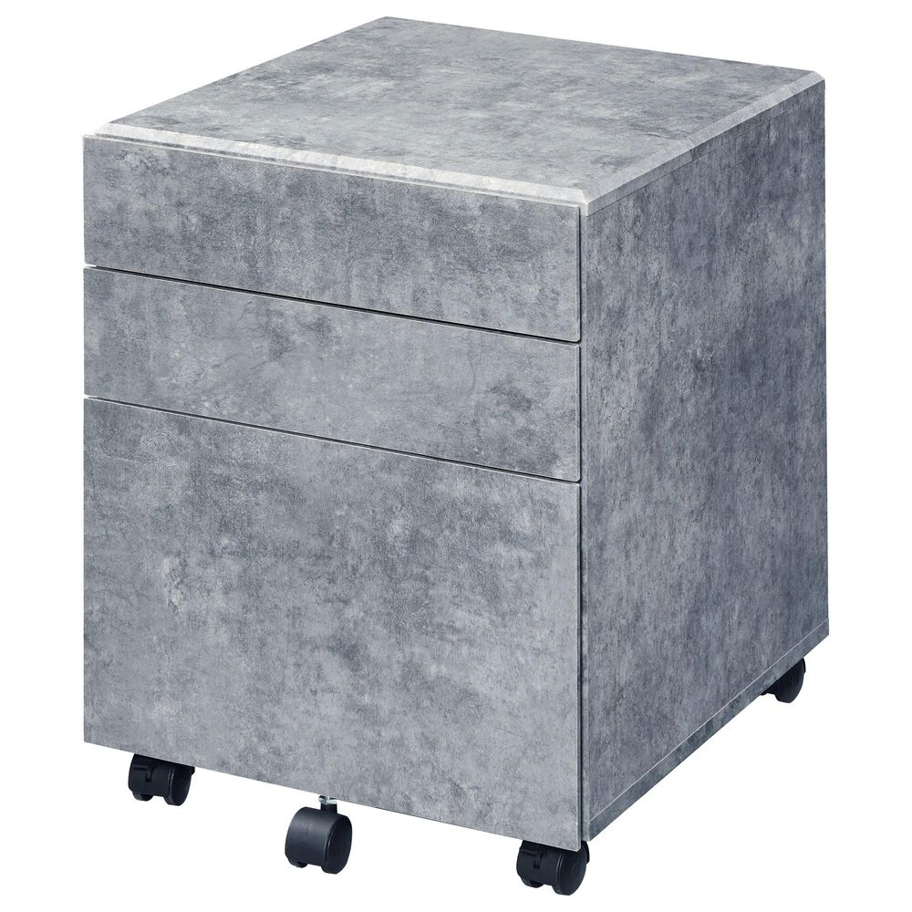 Gunnison Co. Jurgen File Cabinet in Faux Concrete, , large