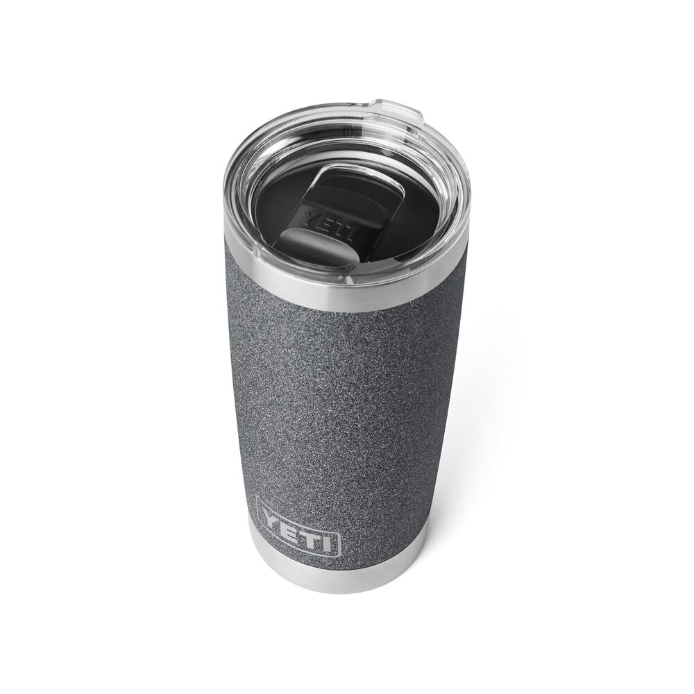 YETI Rambler 20 Oz Stackable Cup with MagSlider Lid in Black Stone, , large