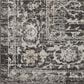 Loloi II Odette 11"2" x 15"7" Charcoal and Silver Area Rug, , large