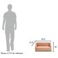 Jennifer Taylor Home Duchess 33" Medium Princess Pet Bed Sofa with Fringe Skirt in Peach Orange, , large
