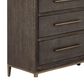 Furniture Worldwide Montclair 6-Drawer Dresser Only in Cocoa and Smoked Gold, , large