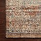 Loloi Lourdes LOU-07 2"3" x 3"10" Tangerine and Ocean Area Rug, , large