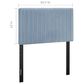 Modway Keira Upholstered Twin Headboard in Light Blue, , large