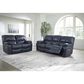 Ashley Leesworth Power Reclining Sofa in Ocean, , large