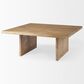 Mercana Grier Square Coffee Table in Light Brown, , large