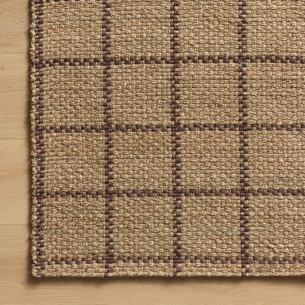 Loloi II Fletcher 5&#39; x 7&#39;6&quot; Natural and Brown Area Rug, , large