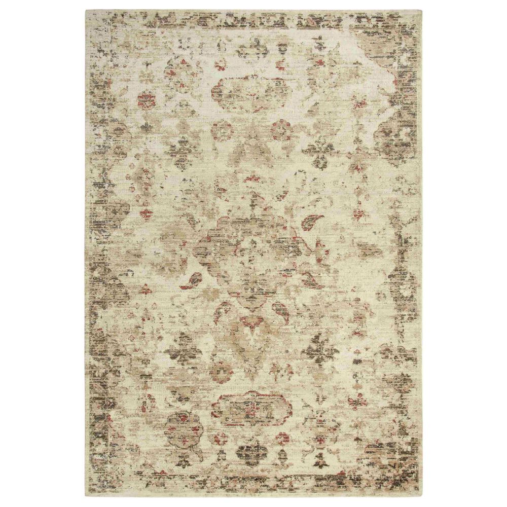 RIZZY Gossamer 2"6" x 8" Neutral and Beige Runner, , large