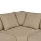 Blue River Ciara 3-Piece Stationary Sectional Sofa in Sahara Brown, , large