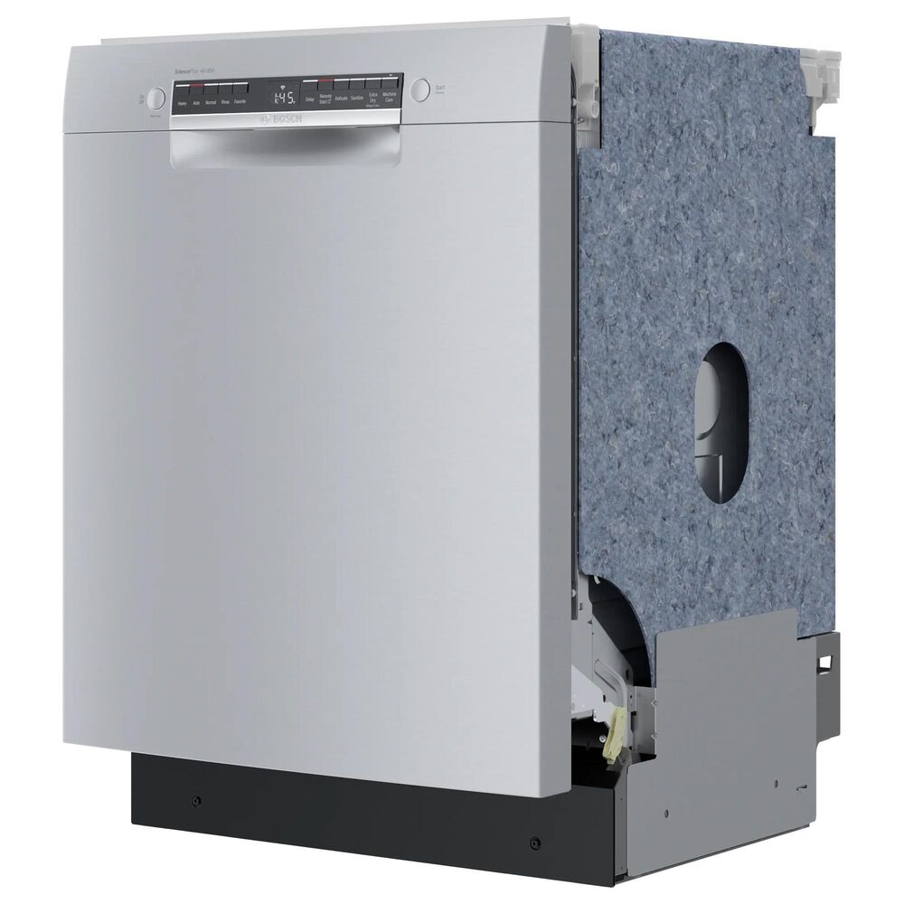 Bosch 300 Series 24&quot; Built-In Recessed Handle Dishwasher with ADA Compliant in Stainless Steel, , large
