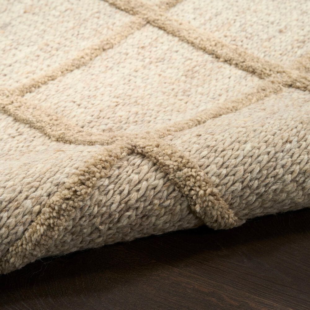 Nourison Pure Framework Camel 8' x 10' Area Rug, , large