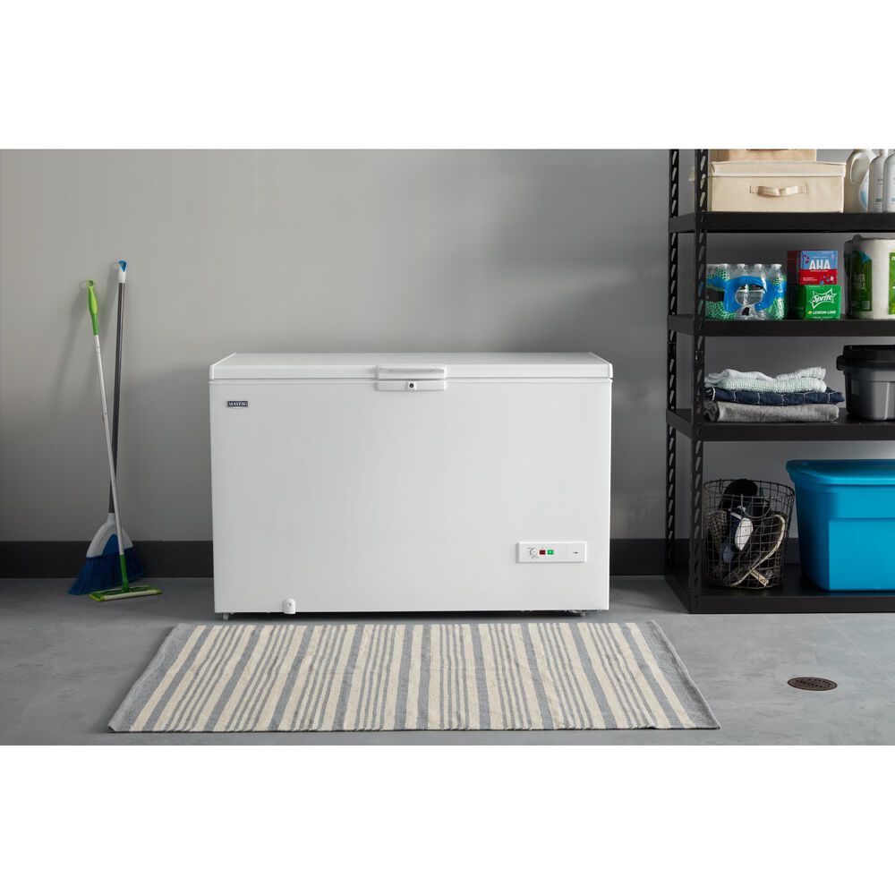 Maytag 16 Cu. Ft. Chest Freezer in White NFM
