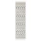 Safavieh Natura NAT353A 2"3" x 12" Ivory and Black Runner, , large