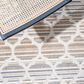 Safavieh Cabana CBN333F 8" x 10" Grey and Ivory Indoor/Outdoor Area Performance Rug, , large
