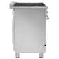 SMEG 4.45 Cu. Ft. Freestanding Dual Fuel Range in Stainless Steel, , large