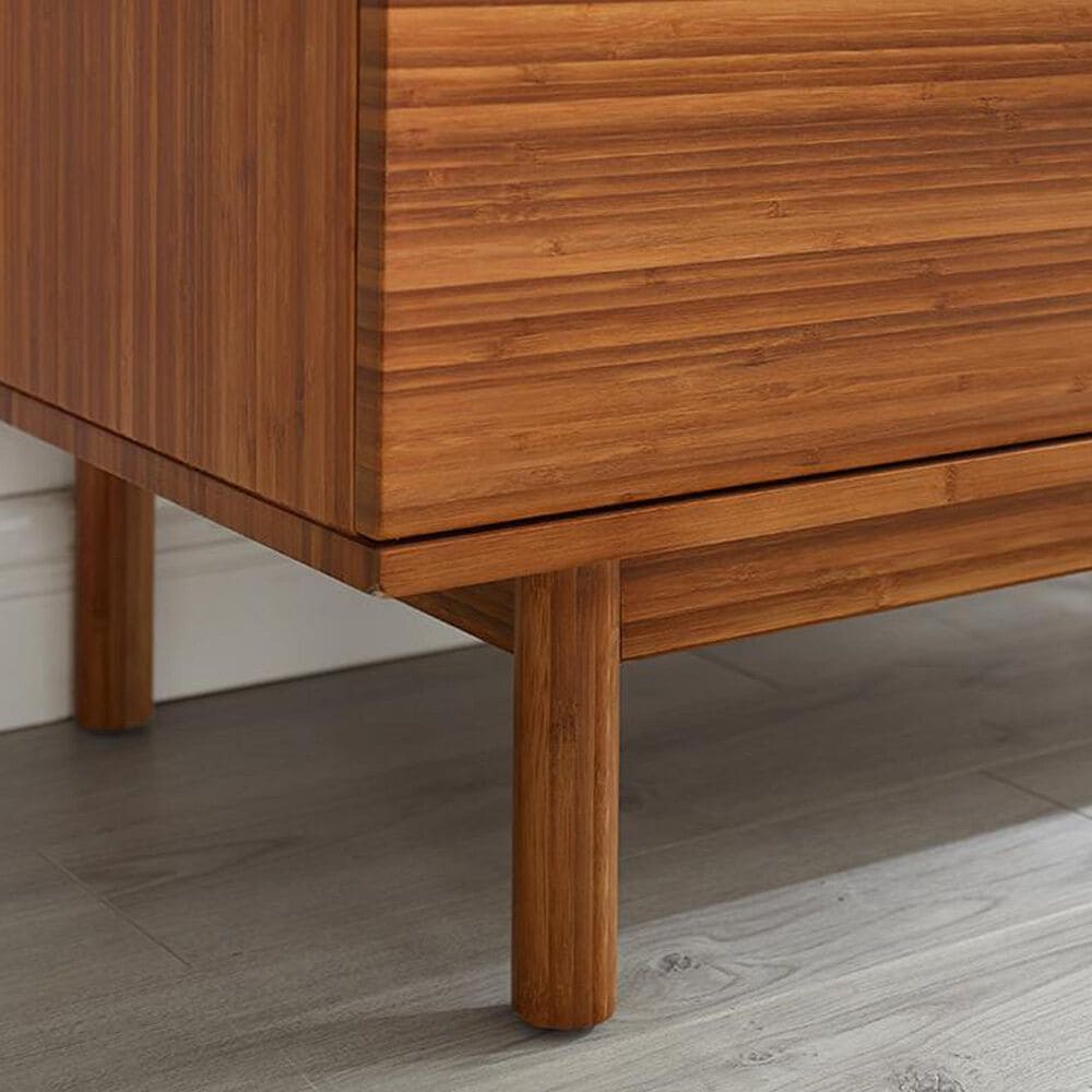 Natural Bamboo Furnishings 4 Drawer High Chest, , large