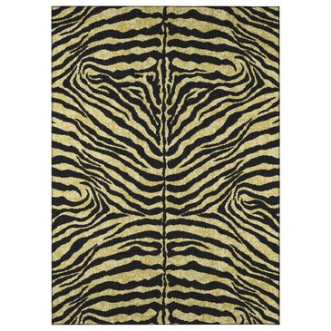 Dalyn Rug Company Mali ML1 10" Round Gold Indoor/Outdoor Area Performance Rug, , large