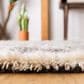 Safavieh Casablanca CSB478F 4" x 6" Grey and Ivory Area Rug, , large