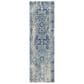 Safavieh Evoke EVK260C 2"2" x 15" Ivory and Blue Runner, , large